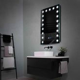 LED Spiegel Vertikal | Touch-Schalter | Anti-Beschlag-Funktion | Kaltweißes Licht - Reyze Seria Salono Model 6